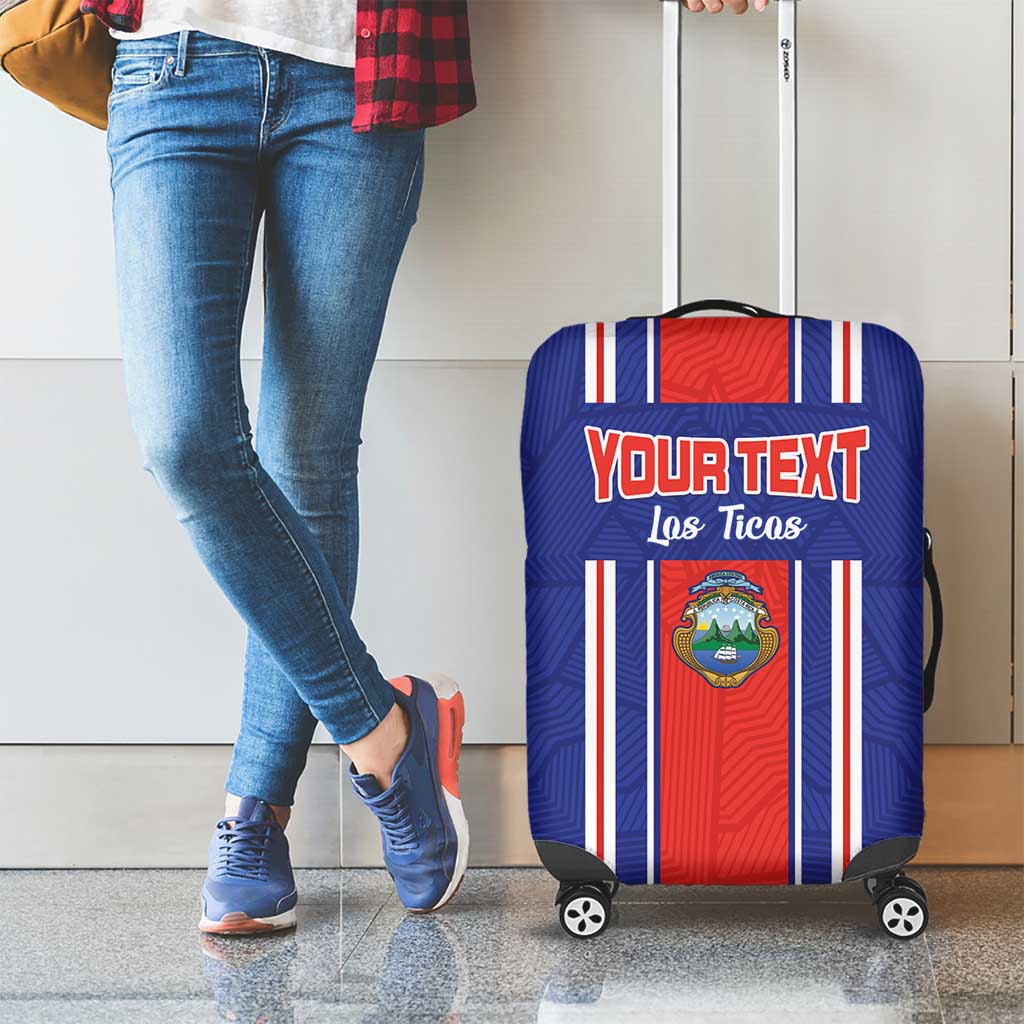 Custom Costa Rica Football Luggage Cover Vamos Ticos! LT15