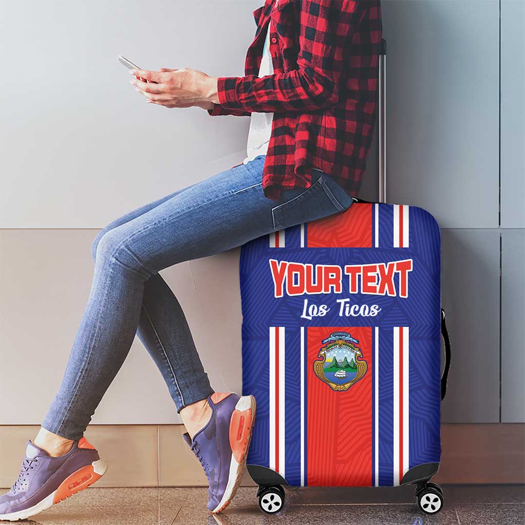 Custom Costa Rica Football Luggage Cover Vamos Ticos! LT15