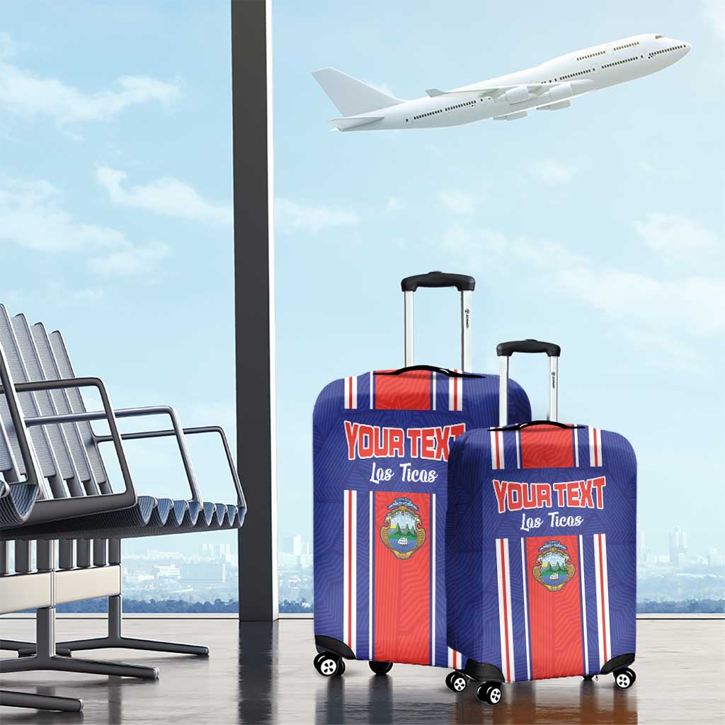 Custom Costa Rica Football Luggage Cover Vamos Ticos! LT15