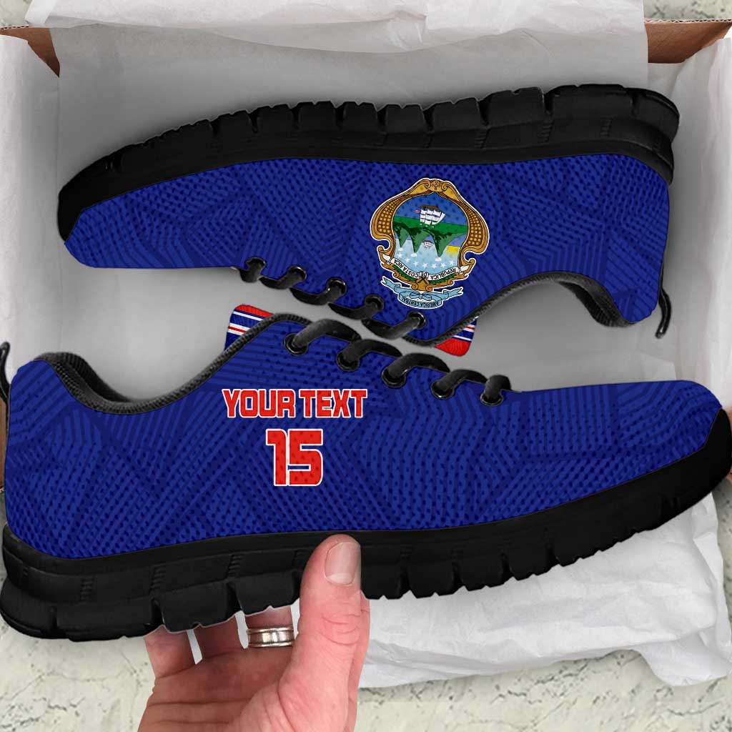 Custom Costa Rica Football Sneakers Vamos Ticos! LT15