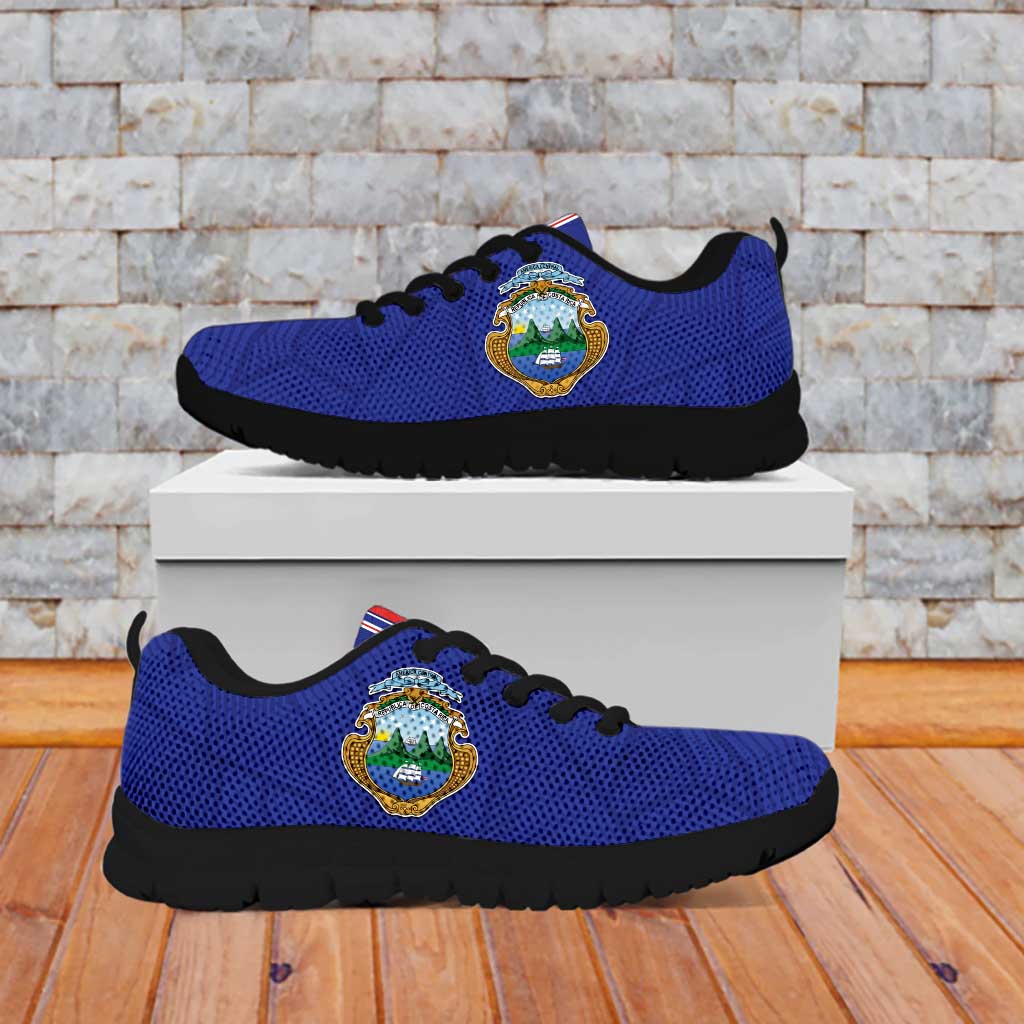 Custom Costa Rica Football Sneakers Vamos Ticos! LT15