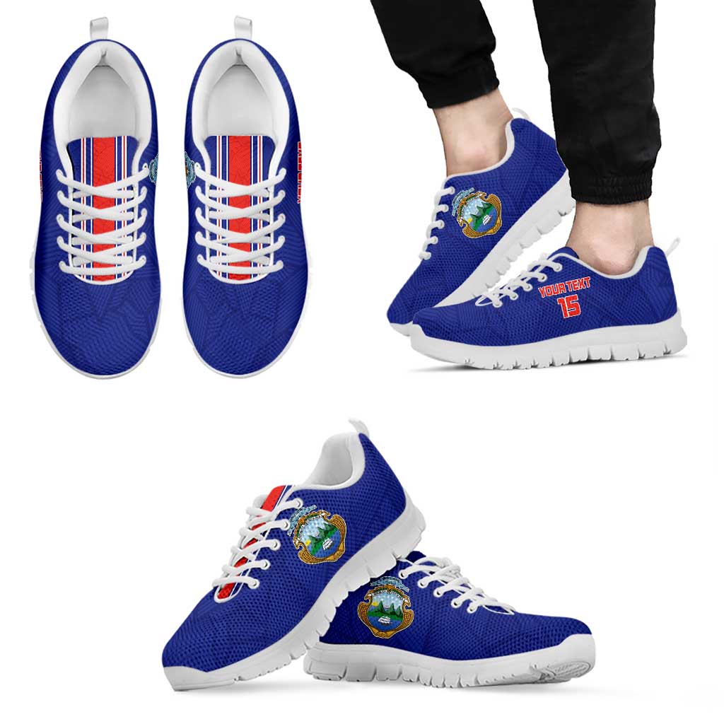 Custom Costa Rica Football Sneakers Vamos Ticos! LT15