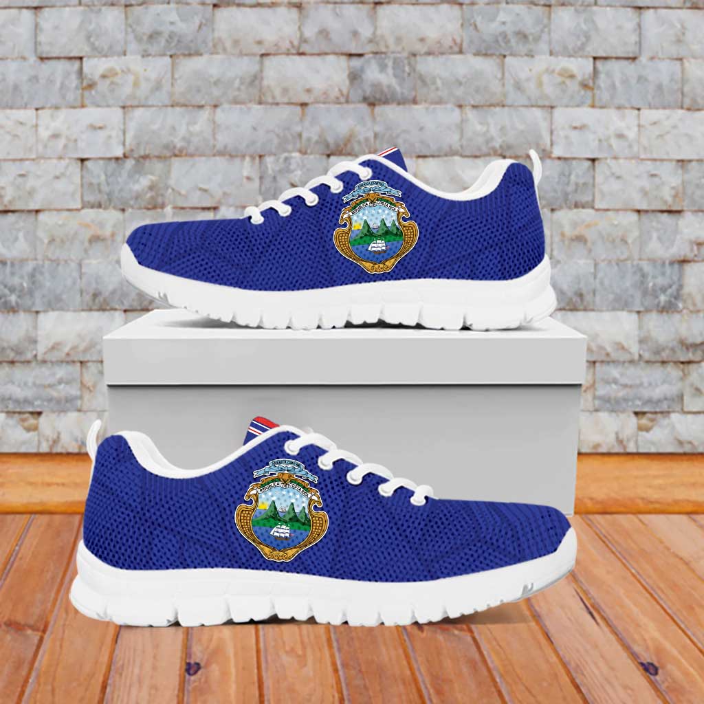 Custom Costa Rica Football Sneakers Vamos Ticos! LT15