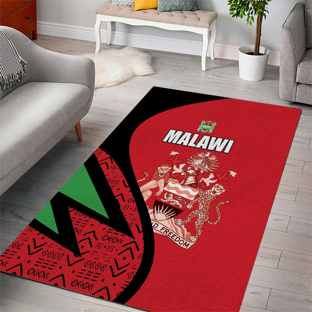 Malawi Cricket Area Rug Go Champions Dziko la Malawi LT15