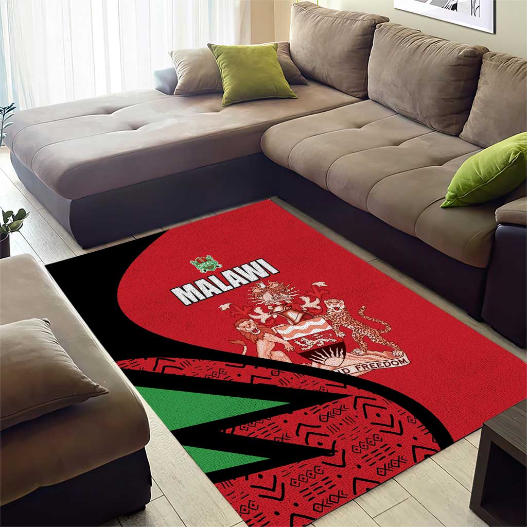 Malawi Cricket Area Rug Go Champions Dziko la Malawi LT15
