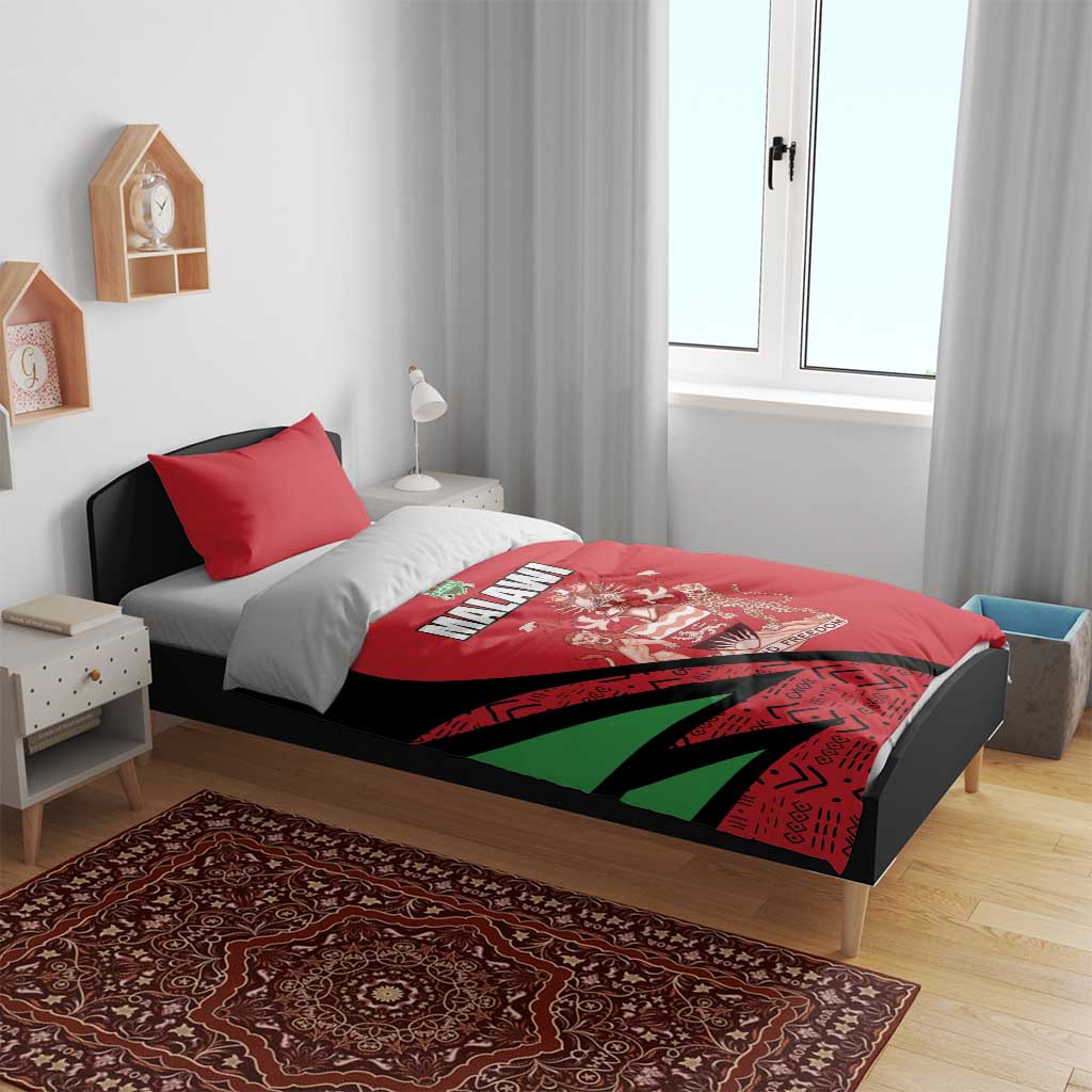 Malawi Cricket Bedding Set Go Champions Dziko la Malawi LT15