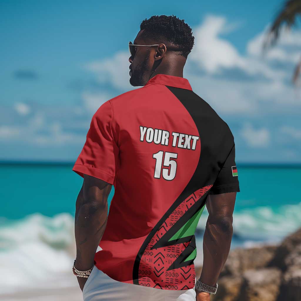 Custom Malawi Cricket Hawaiian Shirt Go Champions Dziko la Malawi LT15
