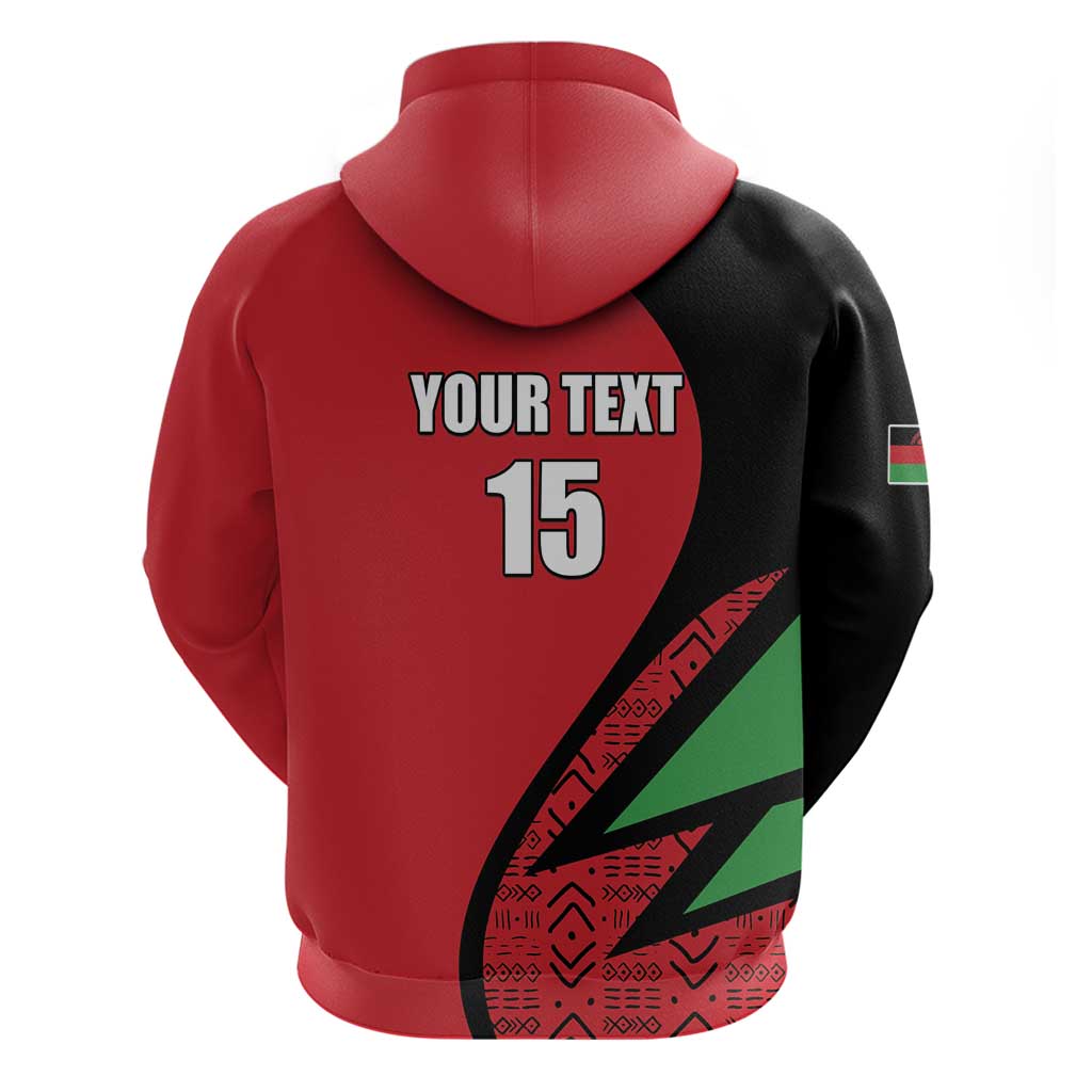 Custom Malawi Cricket Hoodie Go Champions LT15