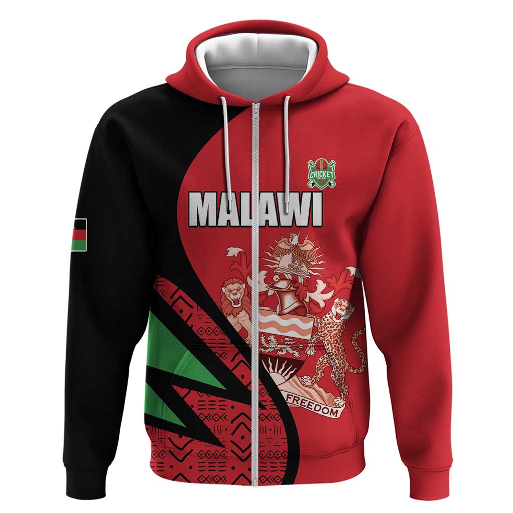 Custom Malawi Cricket Hoodie Go Champions LT15