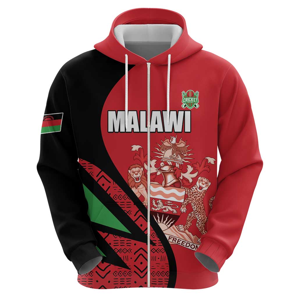 Custom Malawi Cricket Hoodie Go Champions LT15