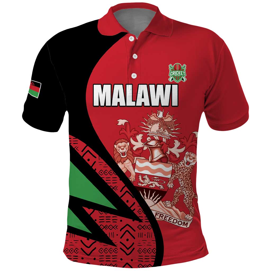 Custom Malawi Cricket Polo Shirt Go Champions LT15