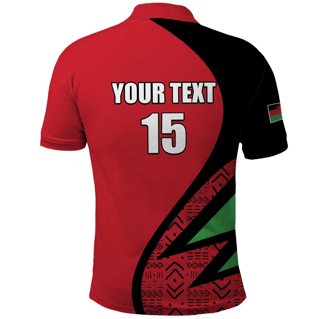 Custom Malawi Cricket Polo Shirt Go Champions LT15