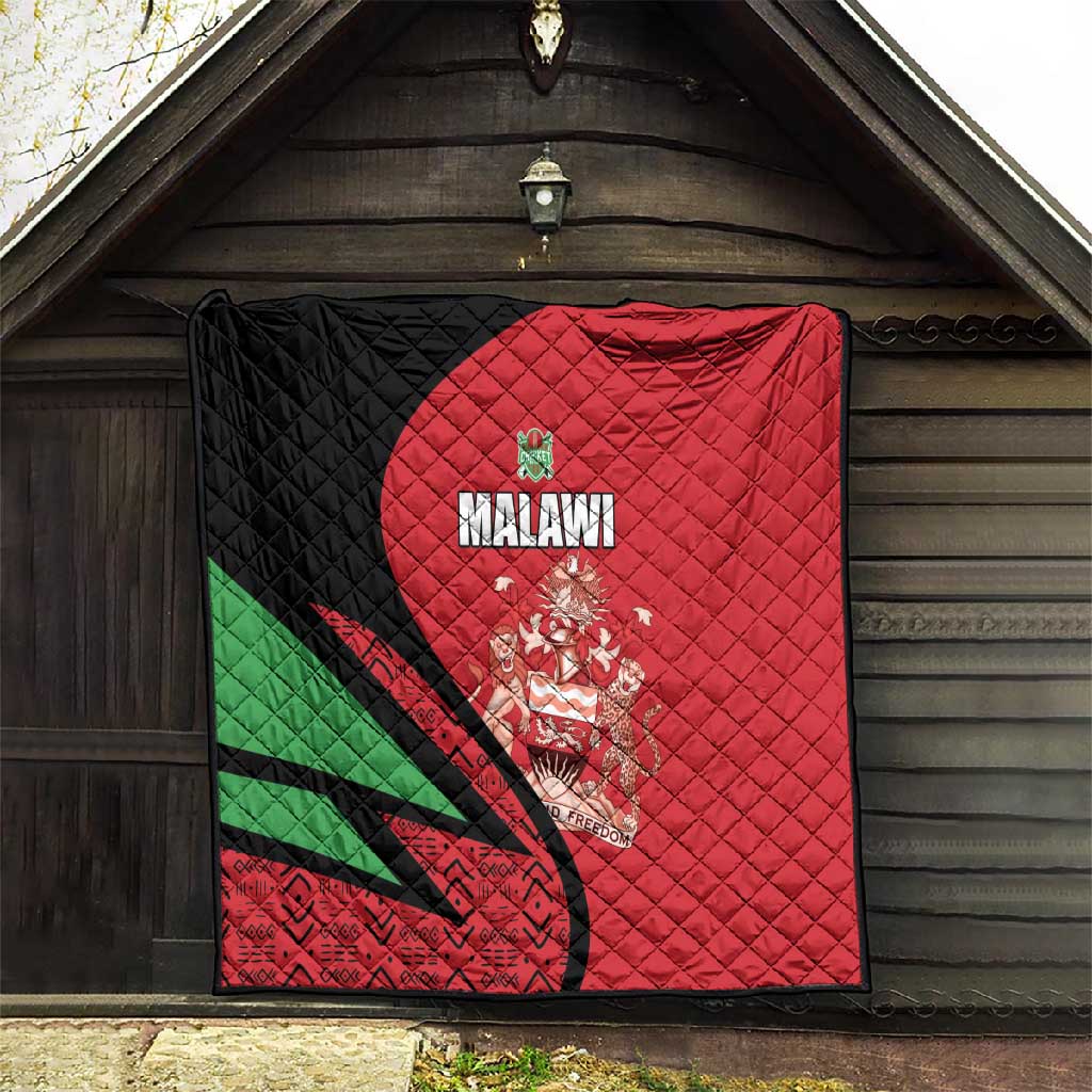 Malawi Cricket Quilt Go Champions Dziko la Malawi LT15