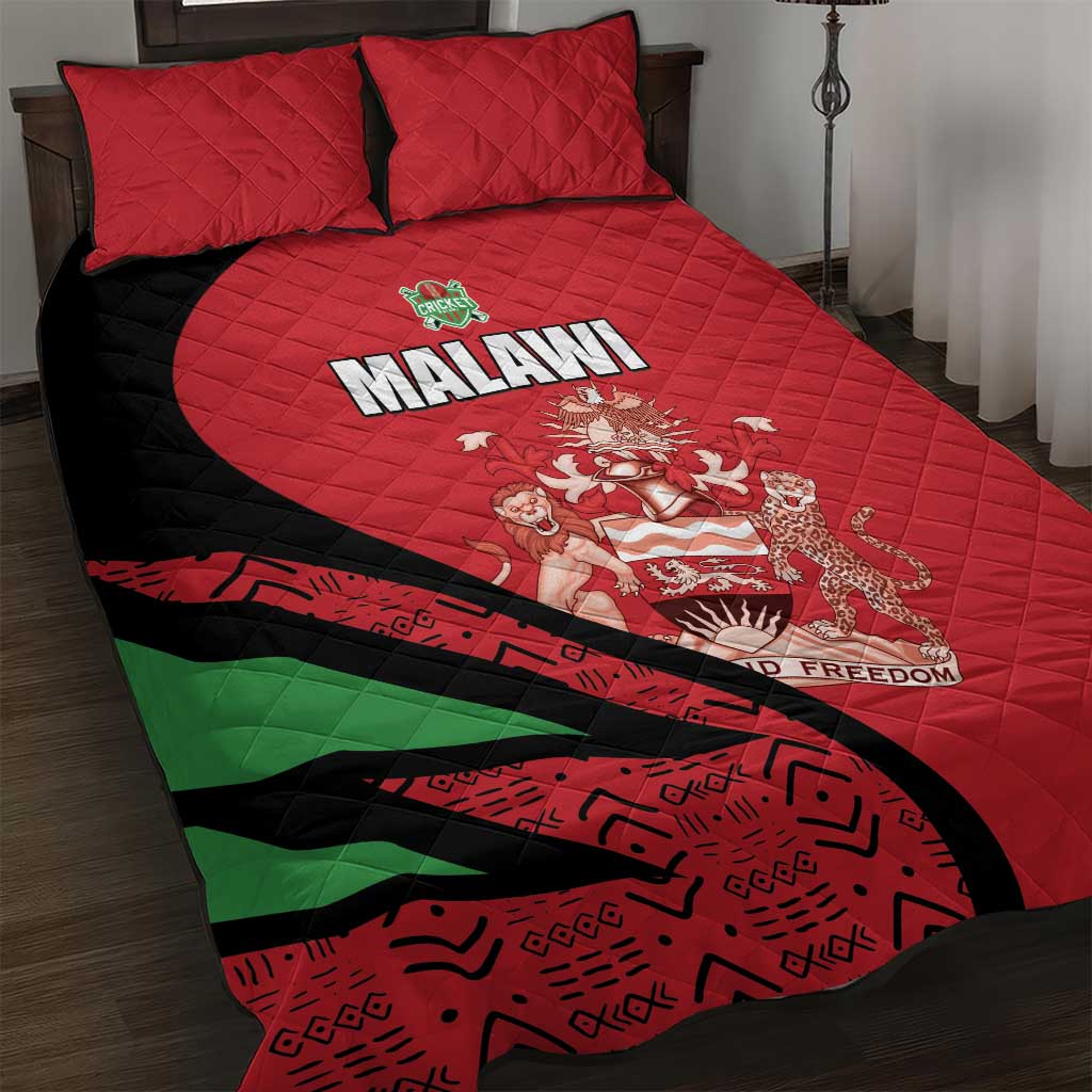 Malawi Cricket Quilt Bed Set Go Champions Dziko la Malawi LT15