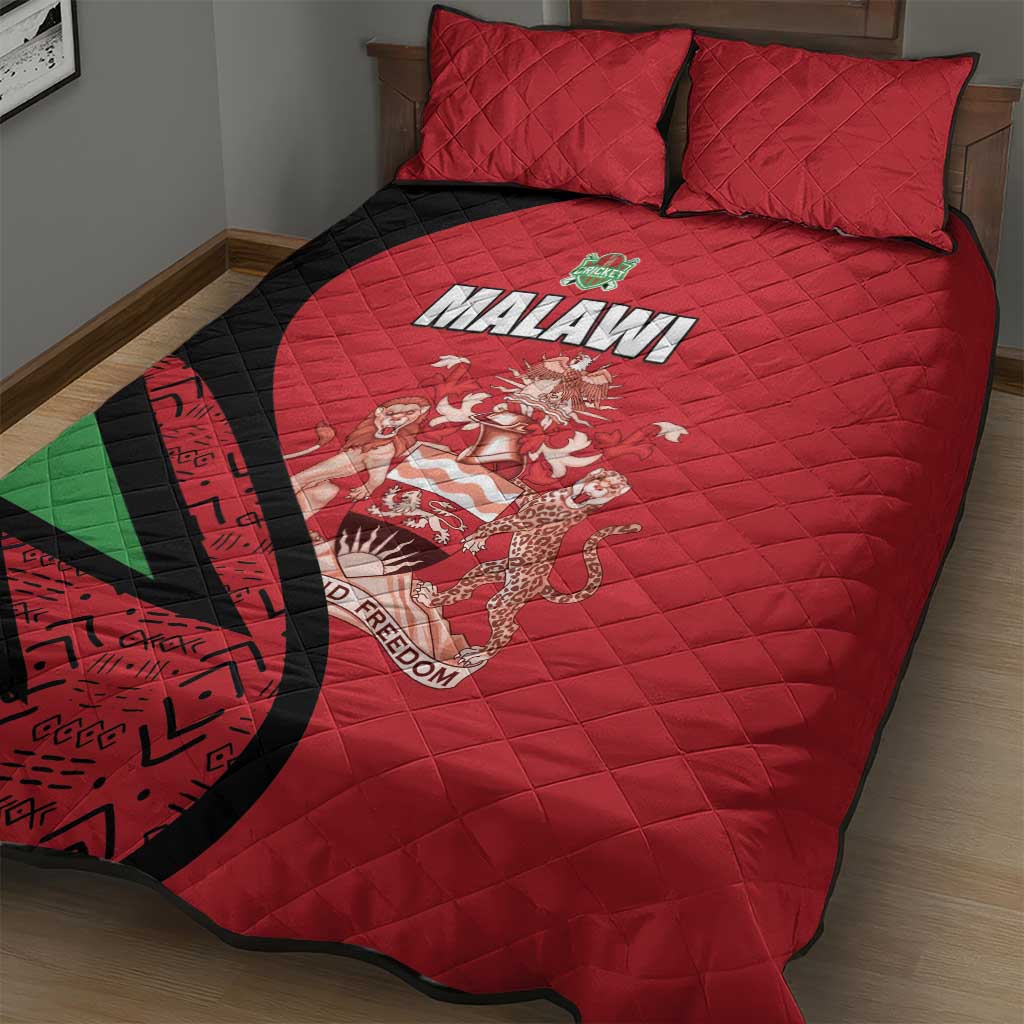 Malawi Cricket Quilt Bed Set Go Champions Dziko la Malawi LT15