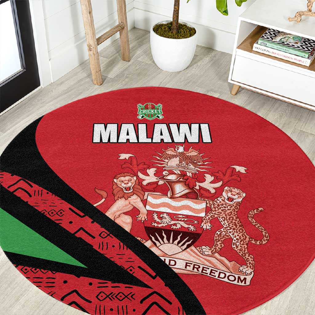 Malawi Cricket Round Carpet Go Champions Dziko la Malawi LT15
