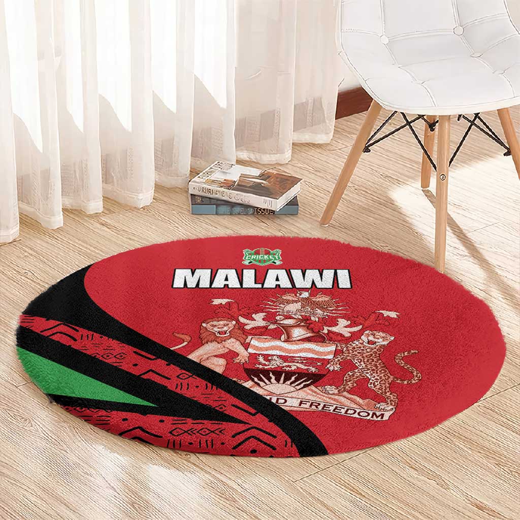 Malawi Cricket Round Carpet Go Champions Dziko la Malawi LT15