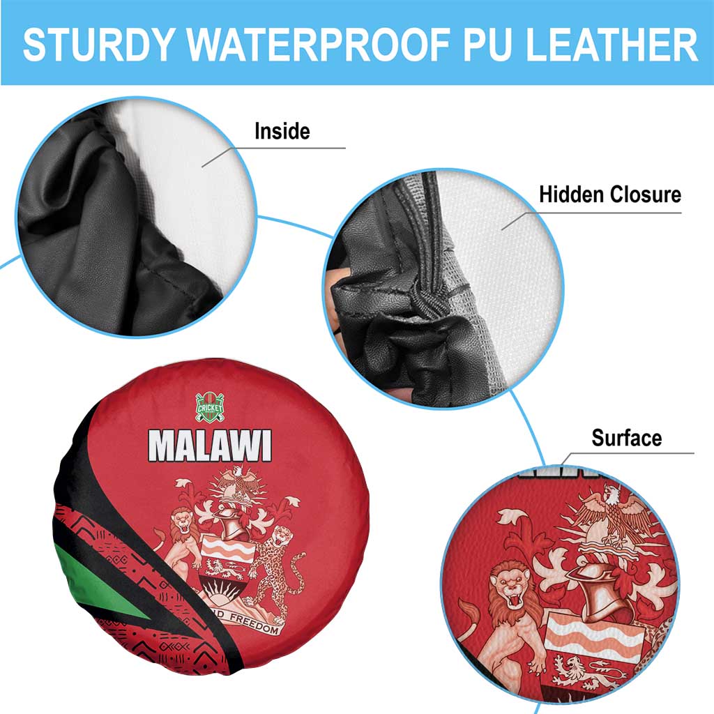 Malawi Cricket Spare Tire Cover Go Champions LT15