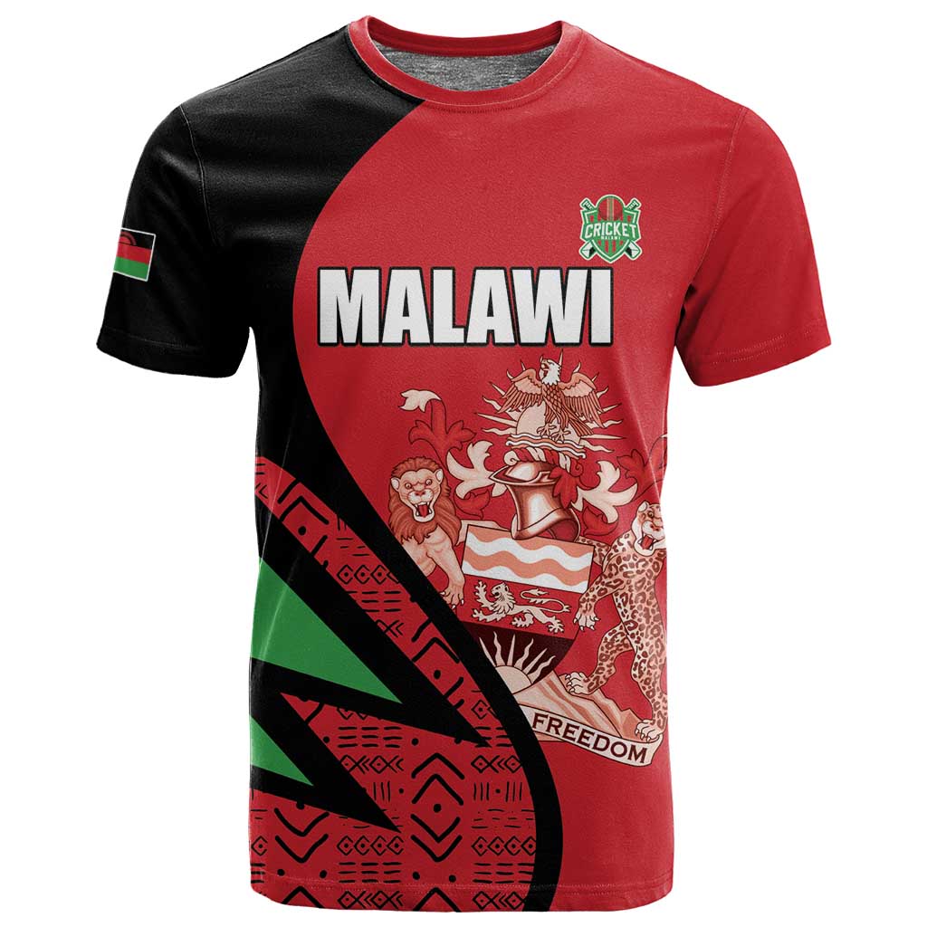 Custom Malawi Cricket T shirt Go Champions Dziko la Malawi LT15