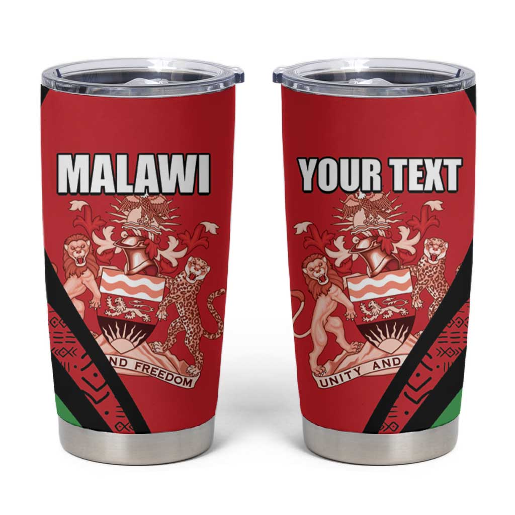 Custom Malawi Cricket Tumbler Cup Go Champions Dziko la Malawi LT15