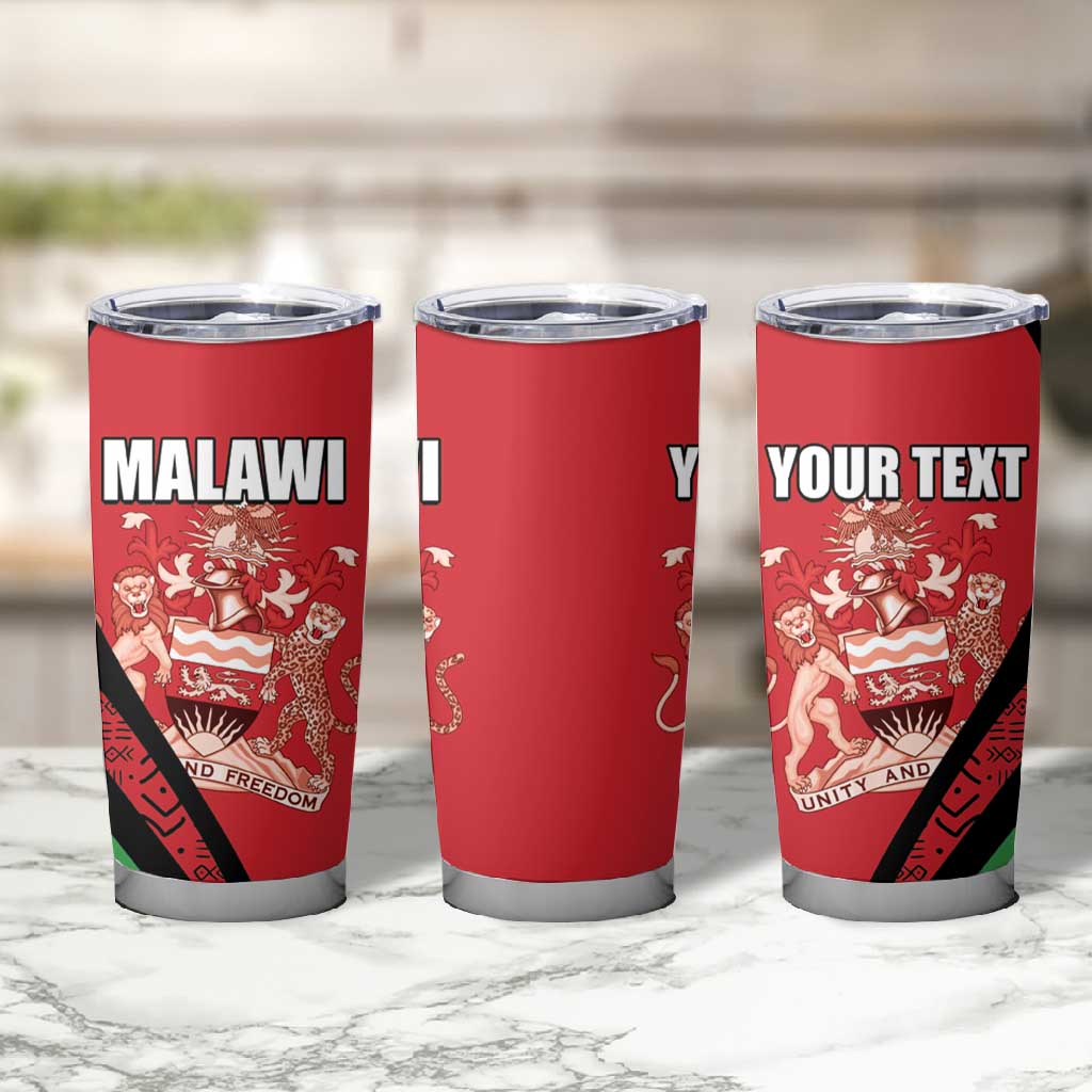 Custom Malawi Cricket Tumbler Cup Go Champions Dziko la Malawi LT15