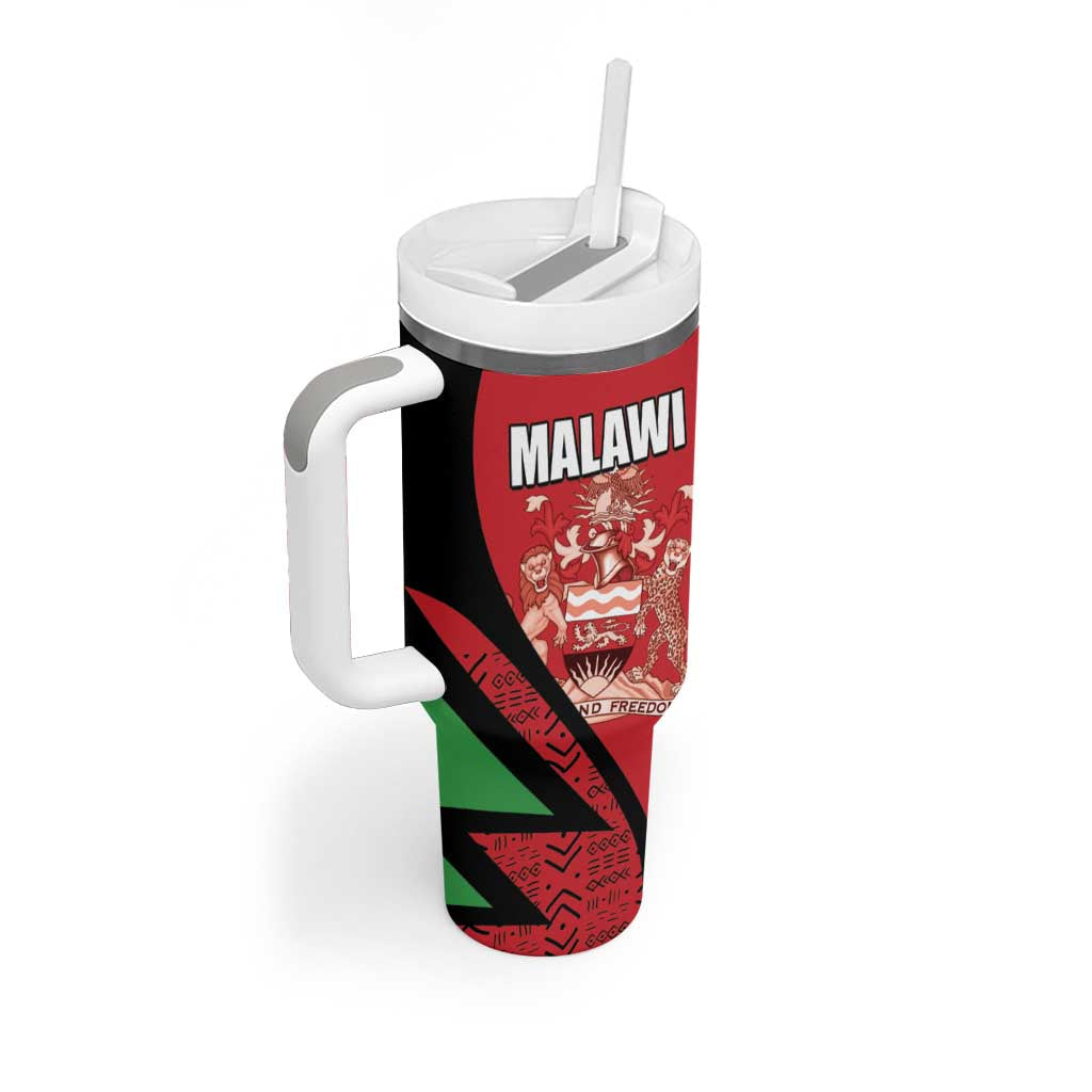 Custom Malawi Cricket Tumbler With Handle Go Champions Dziko la Malawi LT15