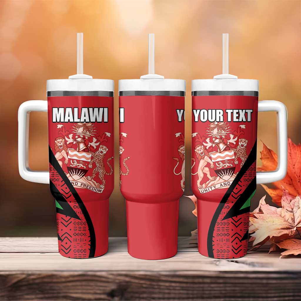 Custom Malawi Cricket Tumbler With Handle Go Champions Dziko la Malawi LT15