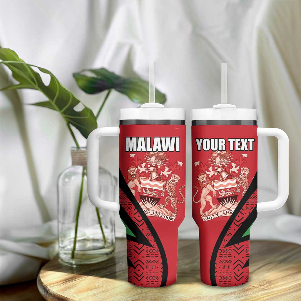 Custom Malawi Cricket Tumbler With Handle Go Champions Dziko la Malawi LT15