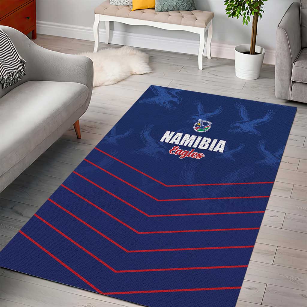 Namibia Cricket Area Rug Go Champions LT15