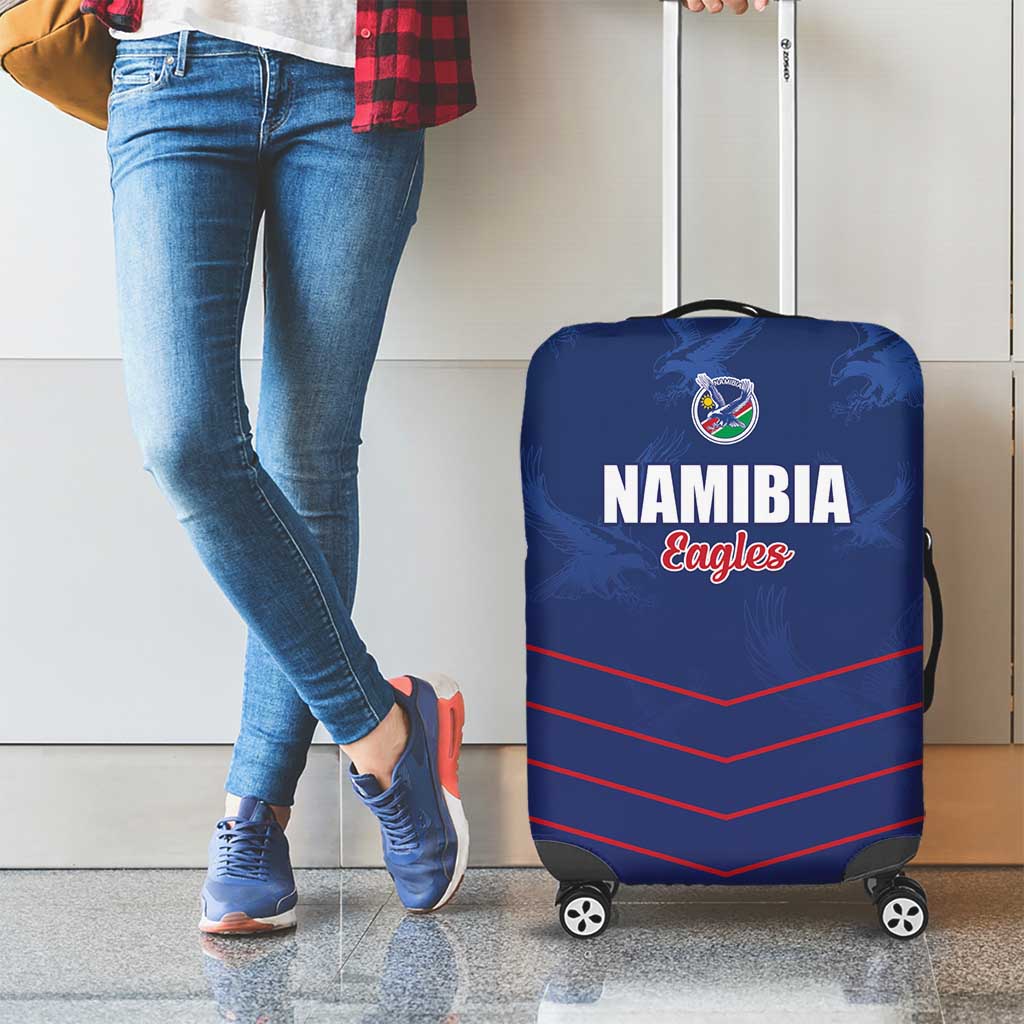 Namibia Cricket Luggage Cover Go Eagles Go LT15