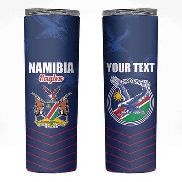 Custom Namibia Cricket Skinny Tumbler Go Champions LT15