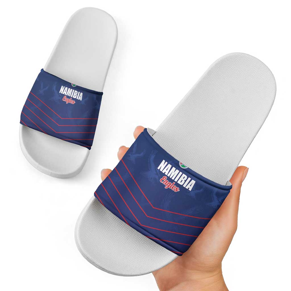 Namibia Cricket Slide Sandals Go Eagles Go LT15