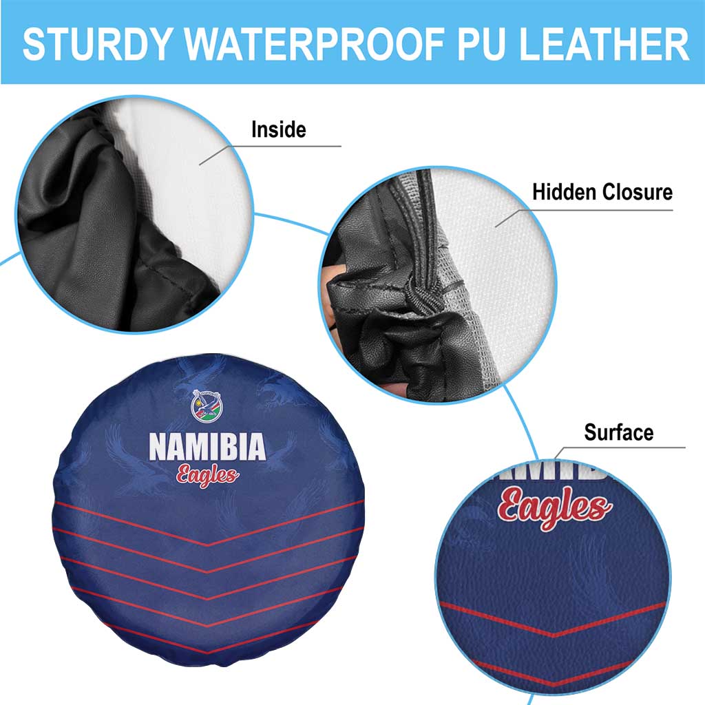 Namibia Cricket Spare Tire Cover Go Eagles Go LT15