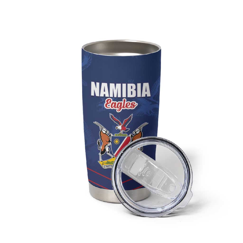 Custom Namibia Cricket Tumbler Cup Go Champions LT15