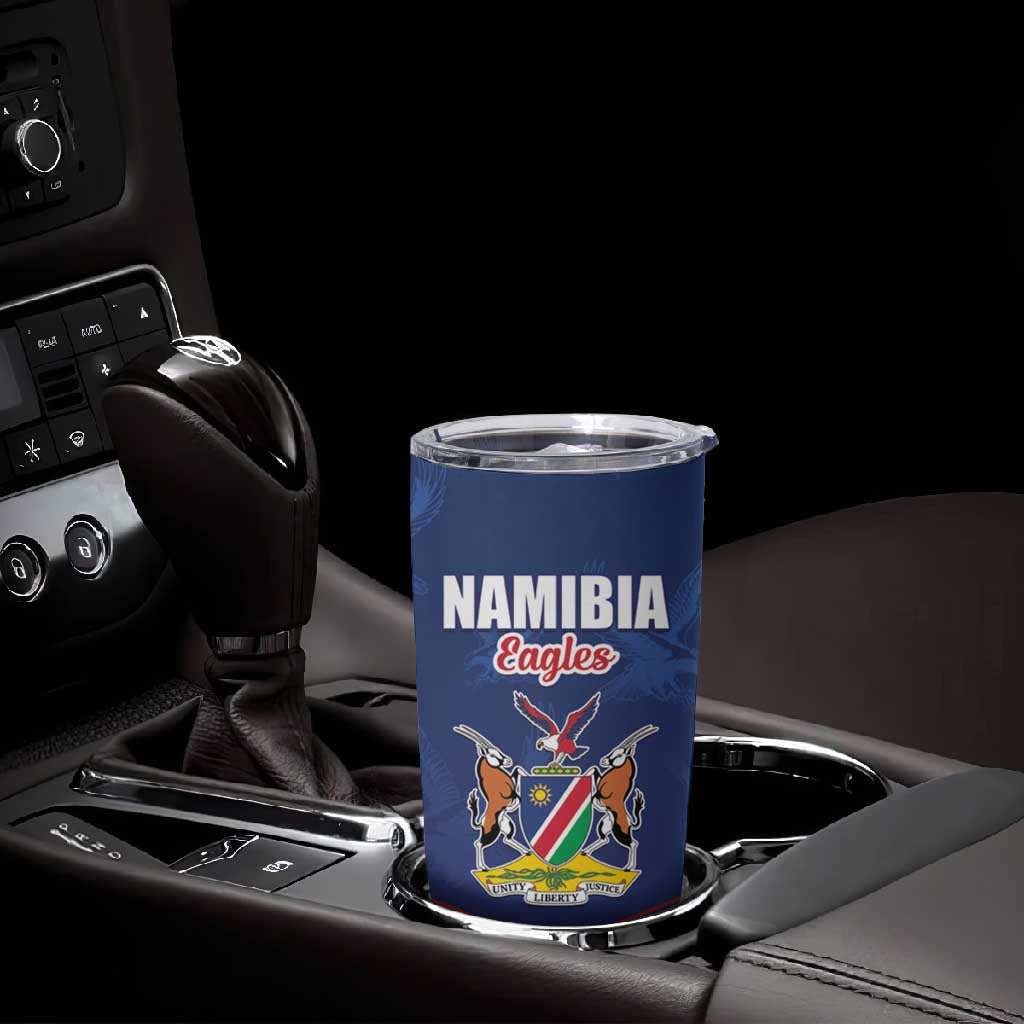 Custom Namibia Cricket Tumbler Cup Go Champions LT15