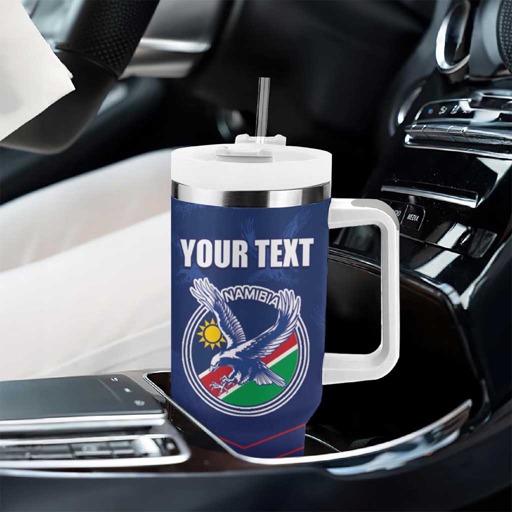 Custom Namibia Cricket Tumbler With Handle Go Champions LT15