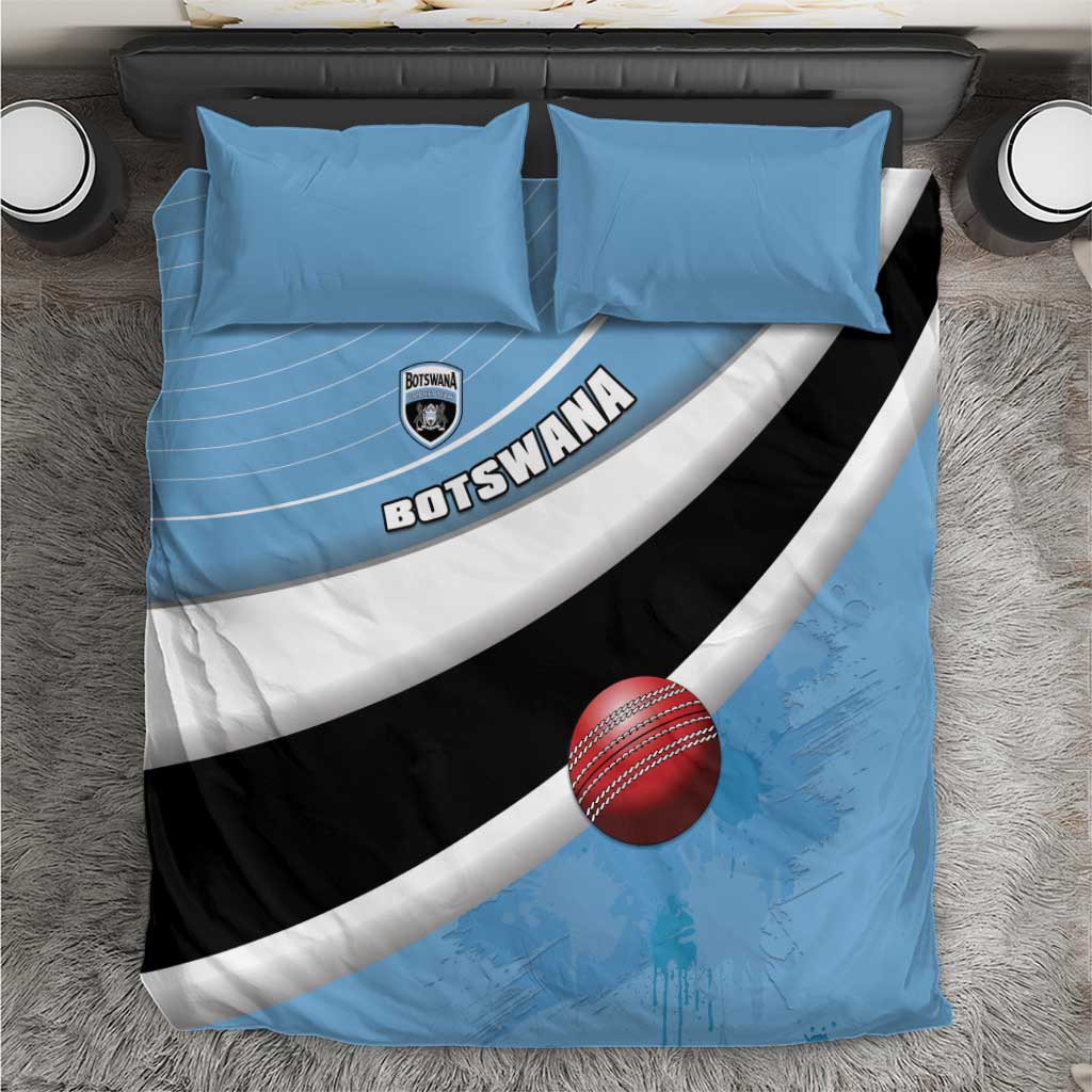 Botswana Cricket Bedding Set Go Champions Baggy Blues LT15