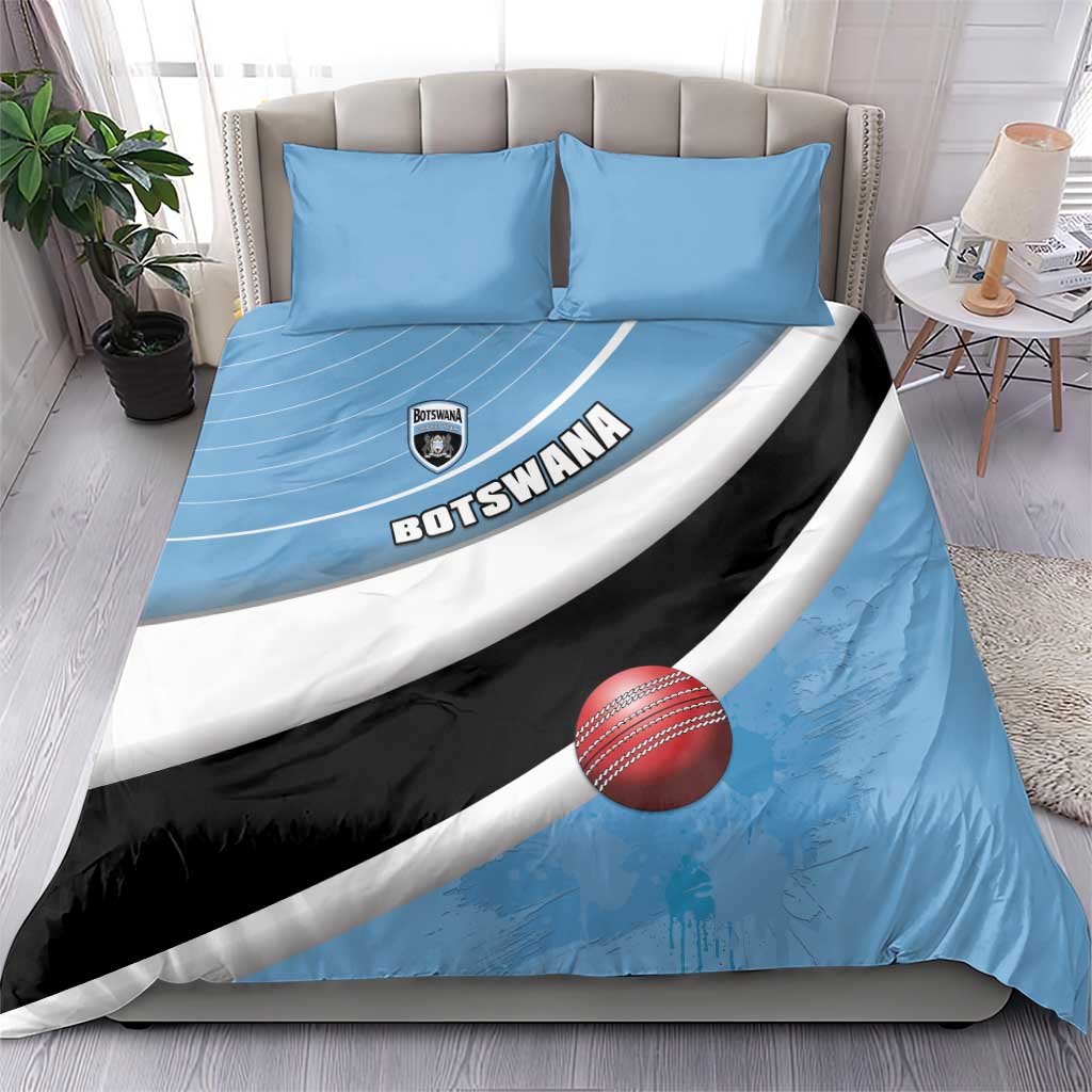 Botswana Cricket Bedding Set Go Champions Baggy Blues LT15