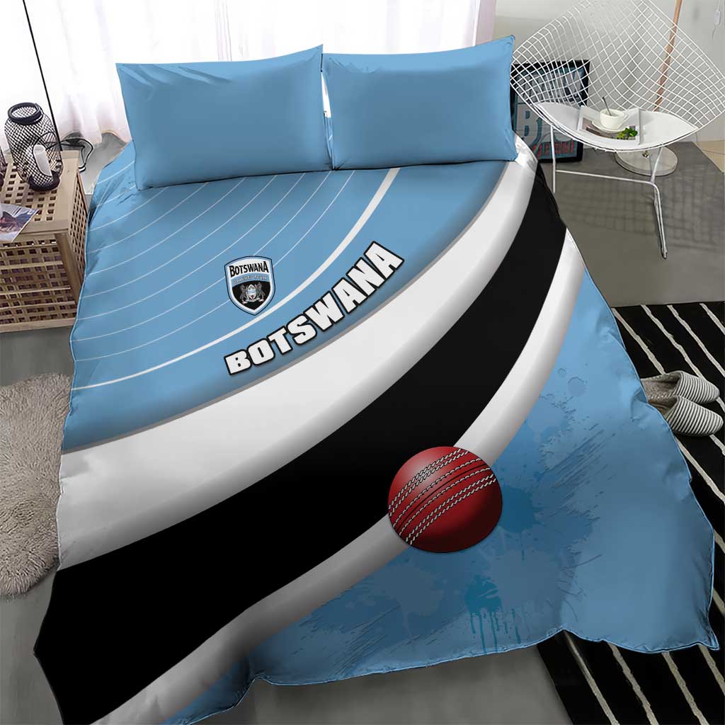 Botswana Cricket Bedding Set Go Champions Baggy Blues LT15