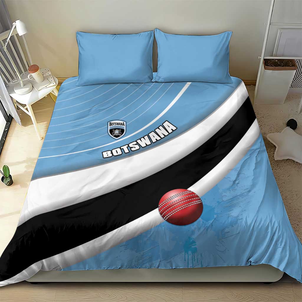Botswana Cricket Bedding Set Go Champions Baggy Blues LT15