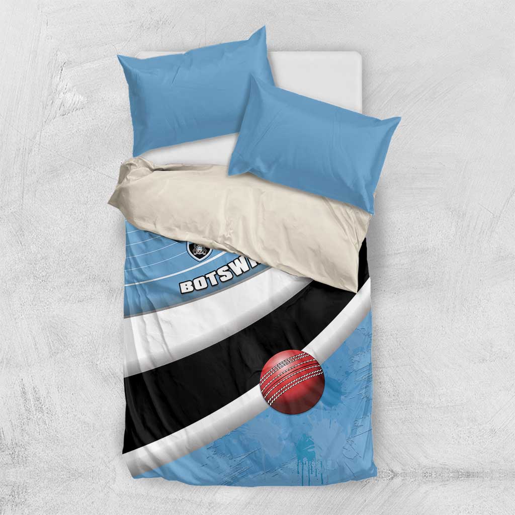 Botswana Cricket Bedding Set Go Champions Baggy Blues LT15