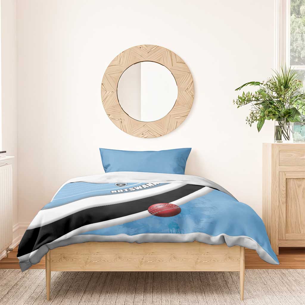 Botswana Cricket Bedding Set Go Champions Baggy Blues LT15