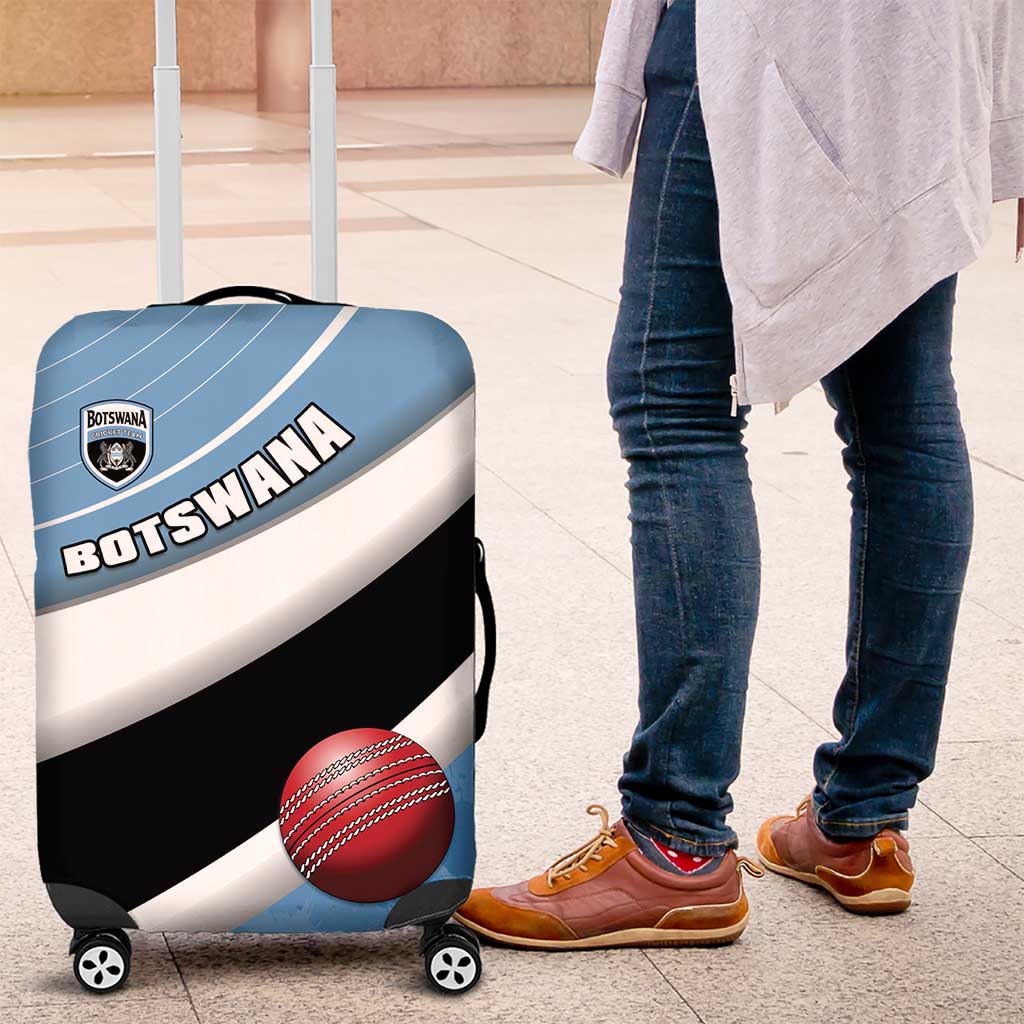 Botswana Cricket Luggage Cover Go Baggy Blues LT15