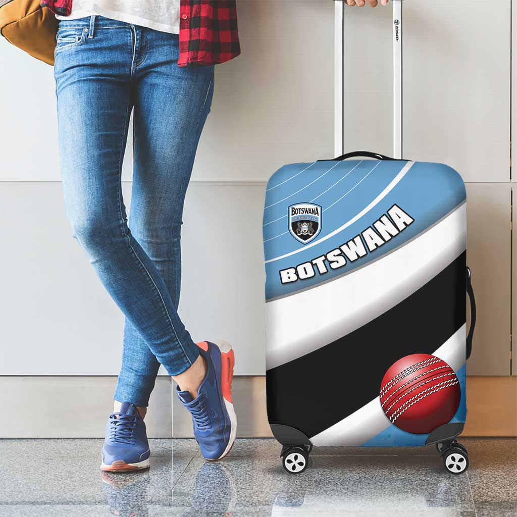 Botswana Cricket Luggage Cover Go Baggy Blues LT15