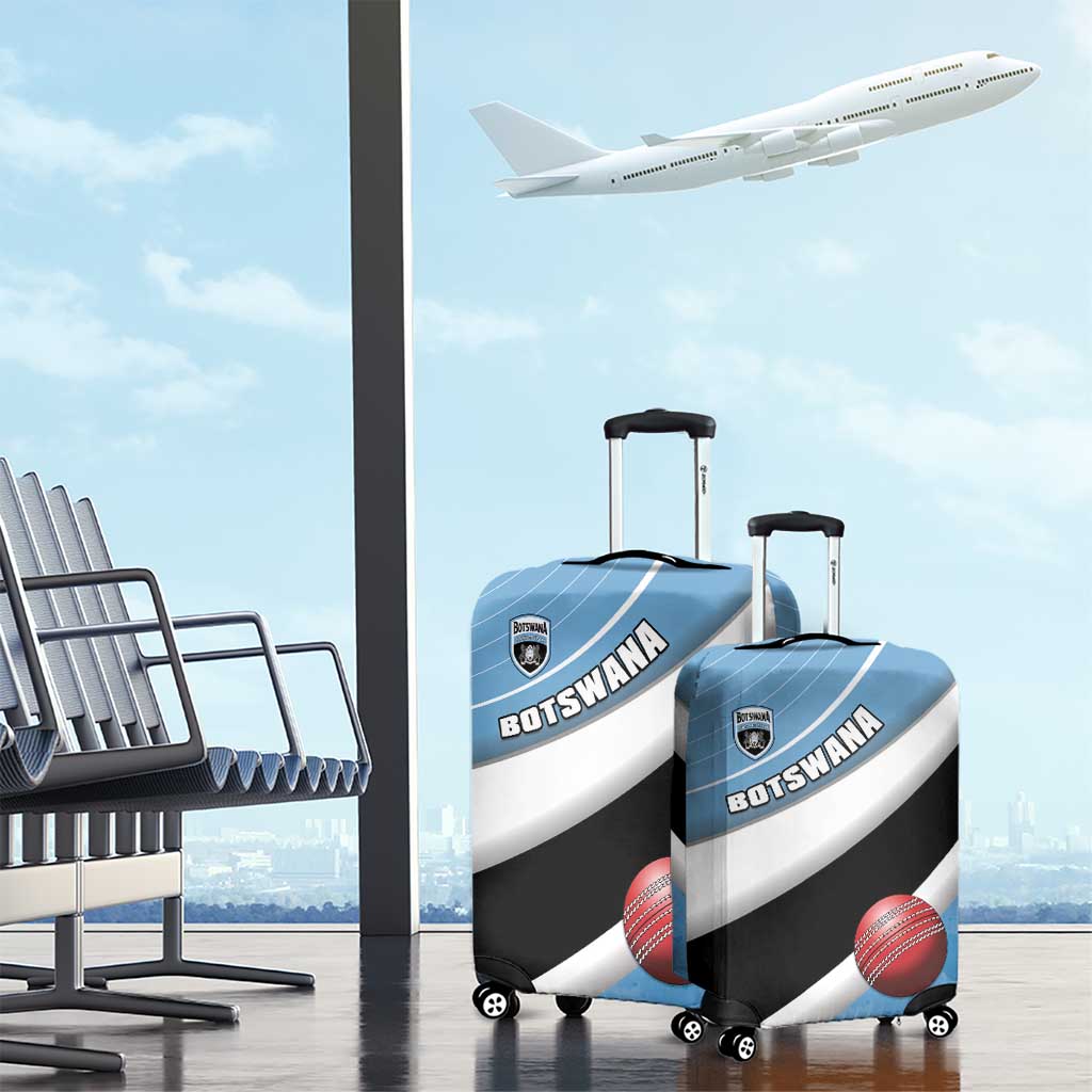 Botswana Cricket Luggage Cover Go Baggy Blues LT15