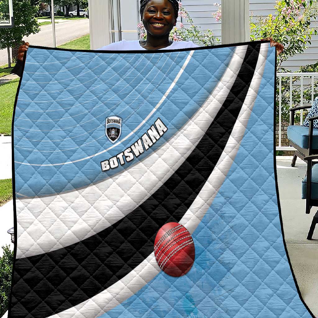 Botswana Cricket Quilt Go Champions Baggy Blues LT15