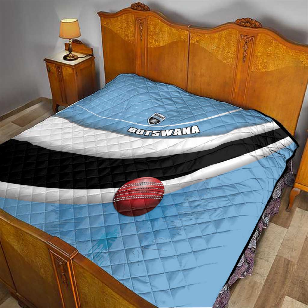 Botswana Cricket Quilt Go Champions Baggy Blues LT15