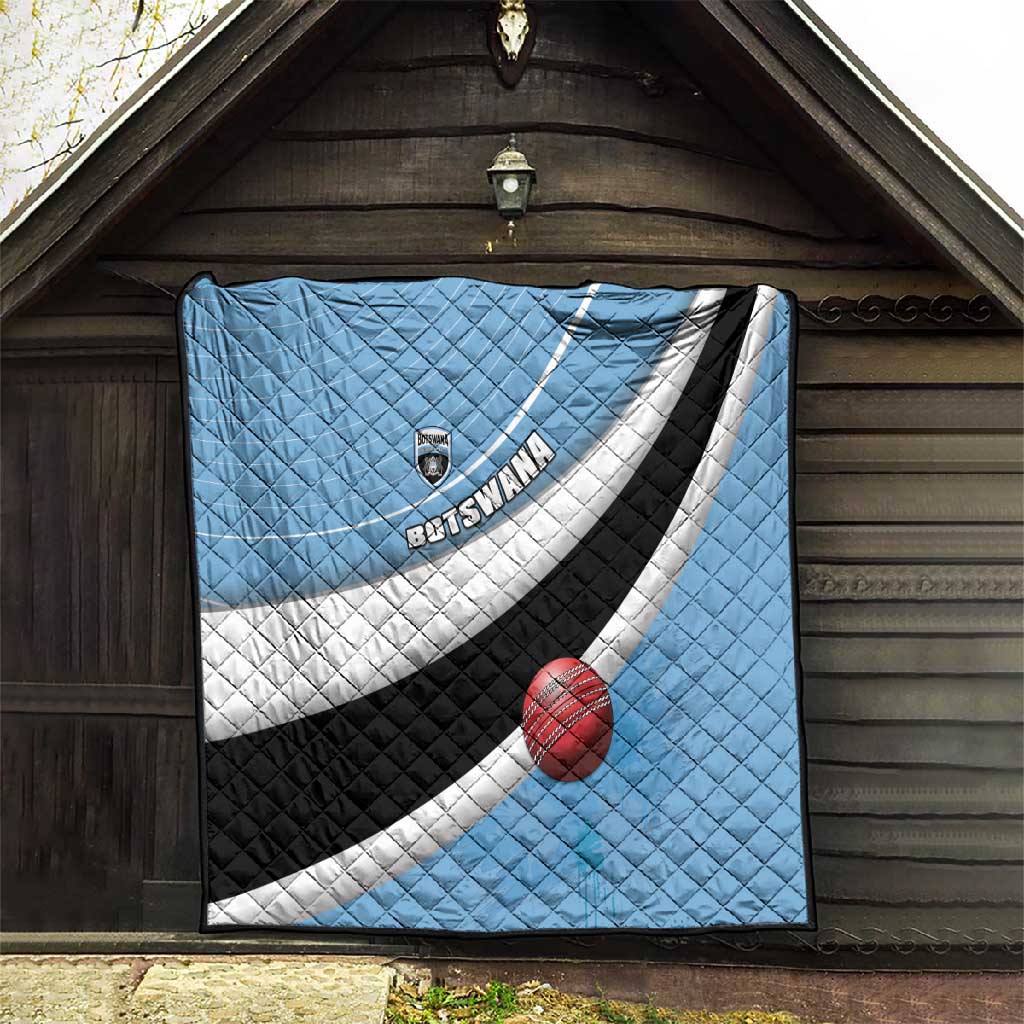 Botswana Cricket Quilt Go Champions Baggy Blues LT15