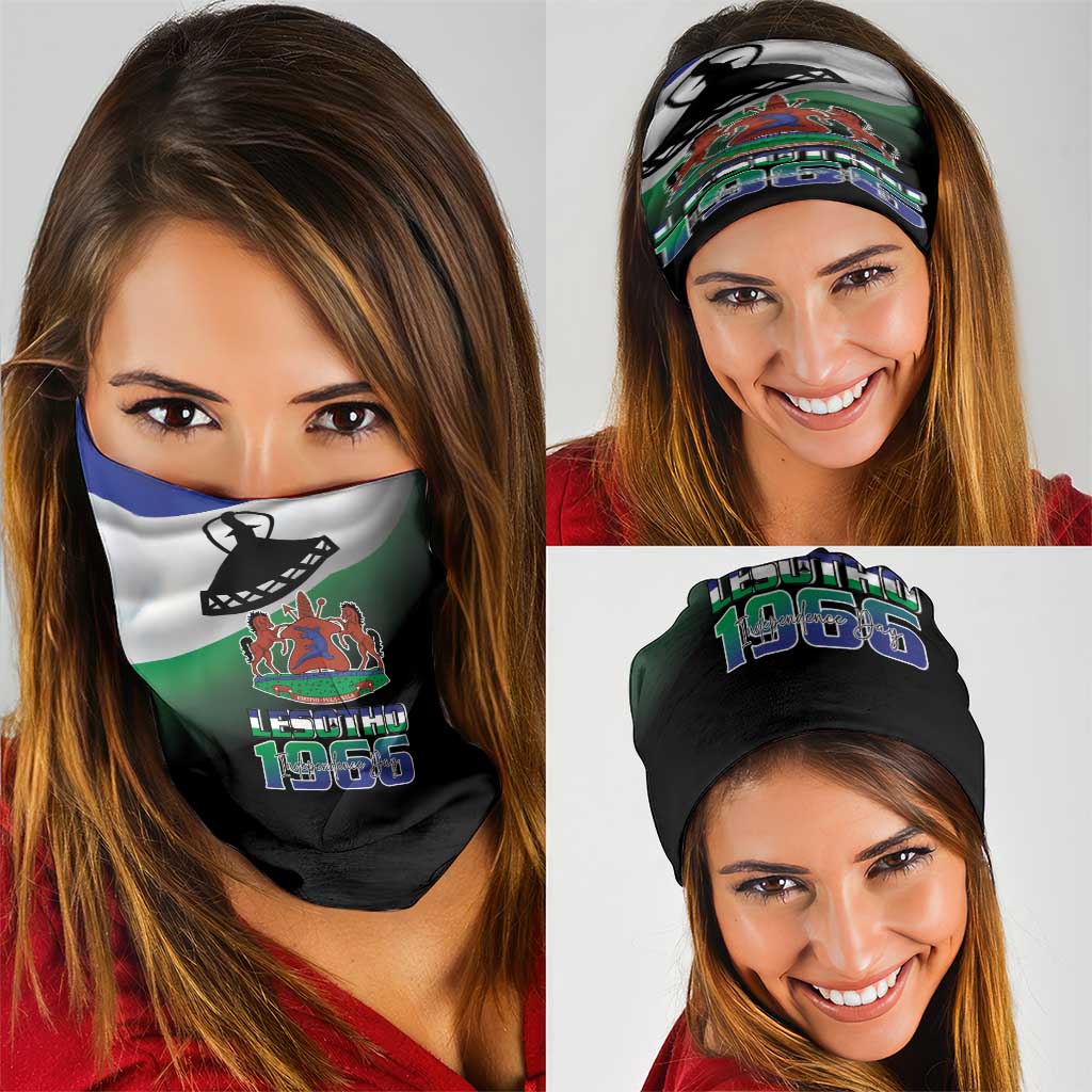 Lesotho 1966 Neck Gaiter Happy Independence Day LT15