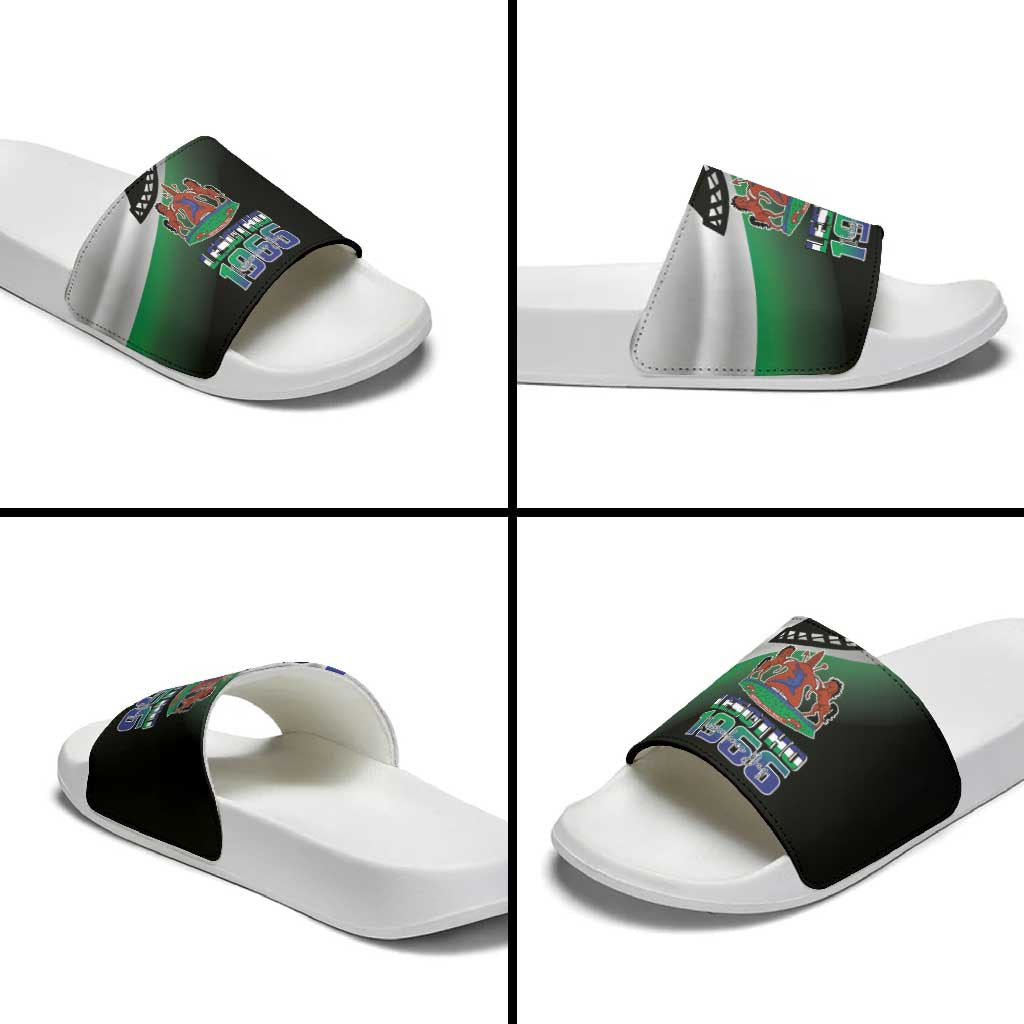 Lesotho 1966 Slide Sandals Happy Independence Day LT15